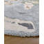 Round Animal Print Hand Woven 140cm X 140cm Area Rug