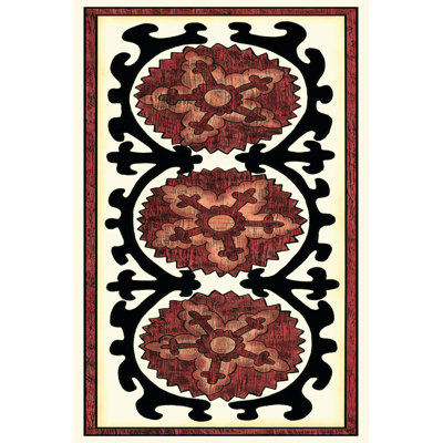 Suzani Panel I by Chariklia Zarris - Wrapped Canvas Print