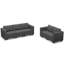 Ensemble de canapés modulaires 2 pièces Ayden Hunsicker-1129478673