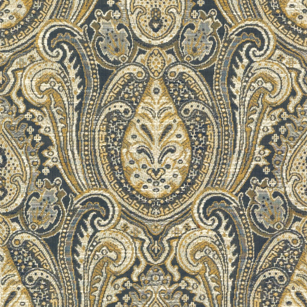 Guaranteed in Stock Rayon Fabric, Blue/White