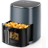 Air Fryer, 6-Quart With Viewing Window, 12-In-1 Functions - Air Fry, Roast, Reheat, Dehydrate, Bake, Steam, And More, 400°F Max Temperature