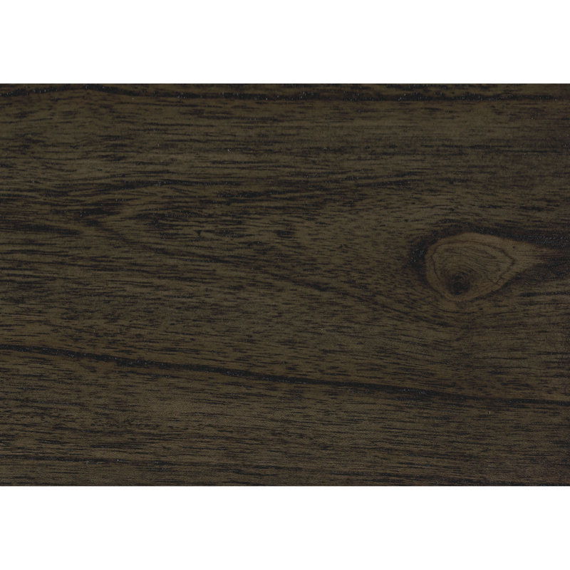 Bureau en bois d'ingénierie brun gris avec espace de rangement pour clavier 30 po Fonctionnalité de tiroir élevé