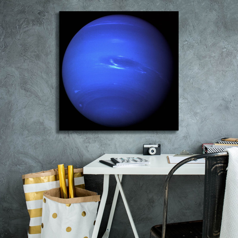 «Planète Neptun» par Epic Portfolio, art mural sur toile, H 26 po x l 26 po x P 1,5 po