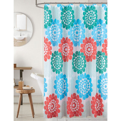 Dyana Peva Waterproof Shower Curtain