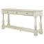 Console extra-longue de style méditerranéen avec tiroirs et tablette pour un rangement et une présentation élégants dans le vestibule ou le salon