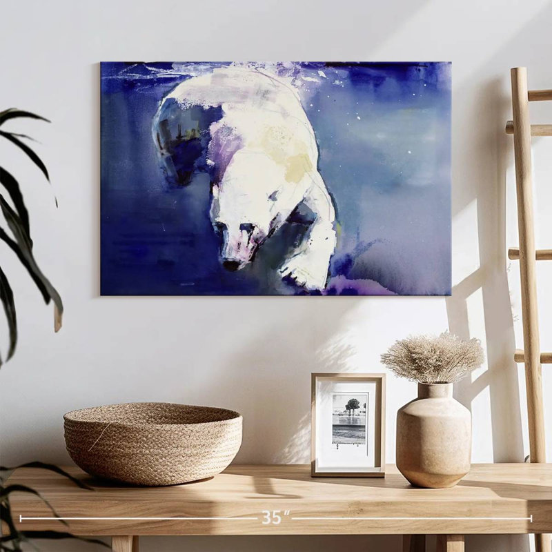 Brampt Underwater Bear, 16" H x 24" W