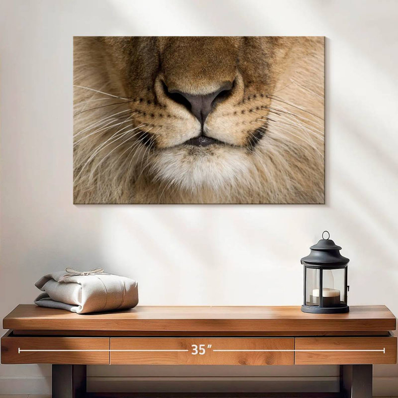 Brampt Lion Whiskers, 16" H x 24" W