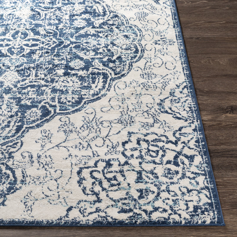 Cabe Floral Indoor Rug, Rectangle 7'10" x 10'