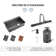 Lefton 33"x22" Single Bowl Stainless Steel Kitchen Sink Ks2207l With 1 Hp Continuous Feed Garbage Disposal Lgd-1010
