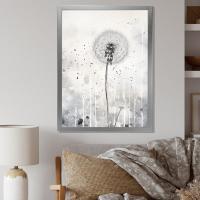 Dandelion Mute Tone III, reproduction d'art sur toile