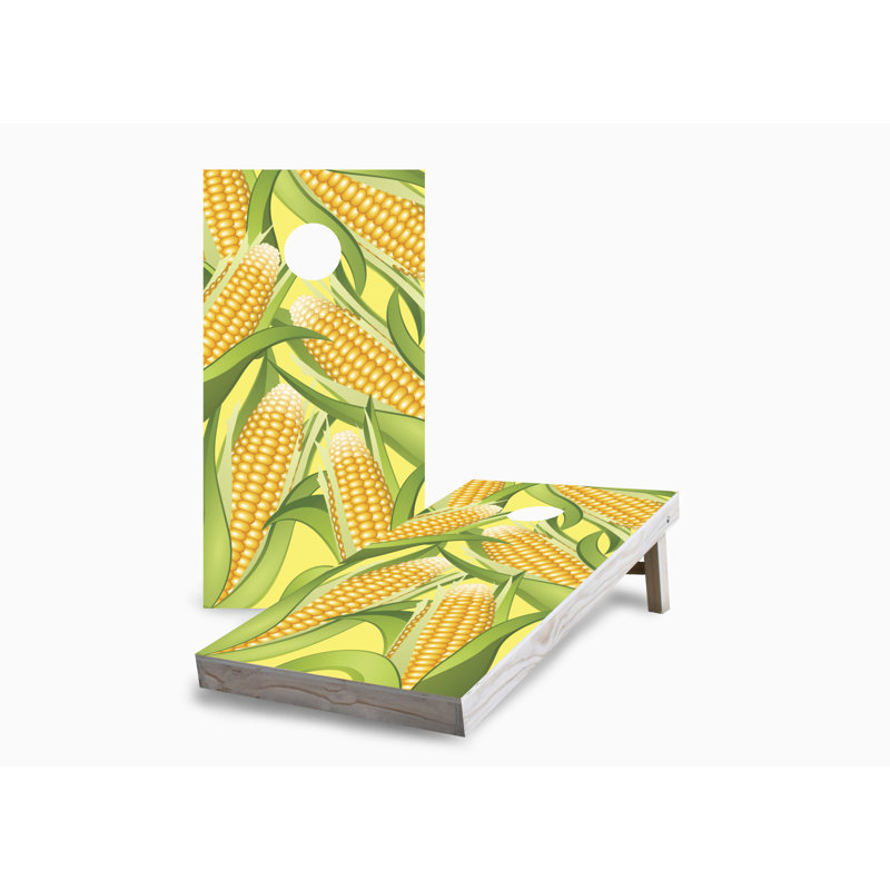Corn On The Cob Corn Hole Board Set