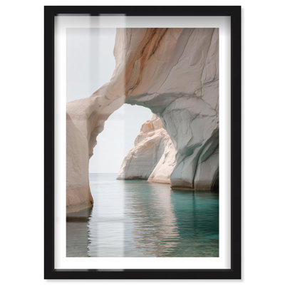 Nature's Window I Shadowbox Print Fashion Photography by Notoriart, Black Frame, 20 x 30