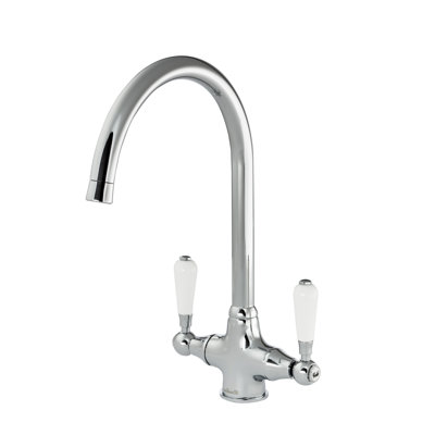 Double Handle Surface Mounted Monobloc Mixer Tap