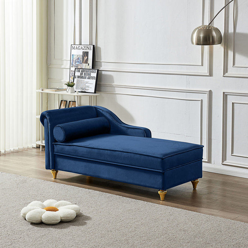 Chaise longue avec rangement Modern Upholstery, Marine