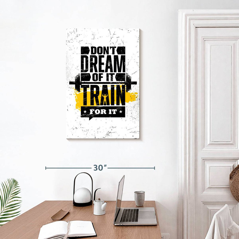 Kema Gym Motivation, H 30 po x l 20 po