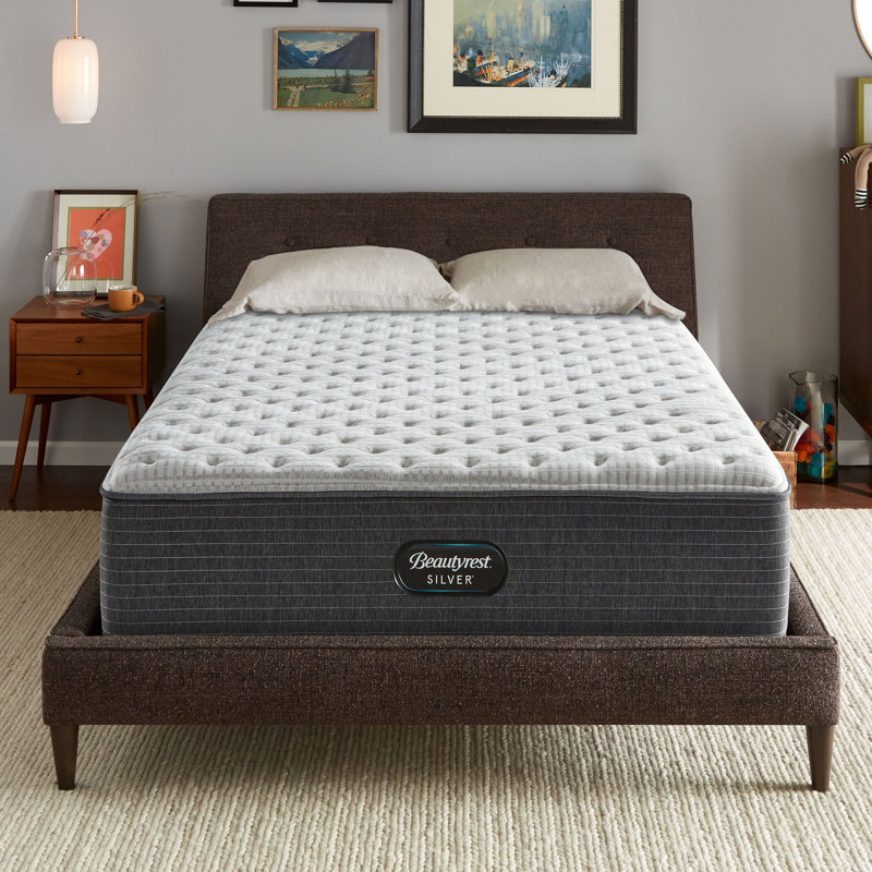 Beautyrest Silver BRS900-C Extra Firm 13.75" Hybrid Mattress and Box Spring Set, California King, Standard Profile (9")