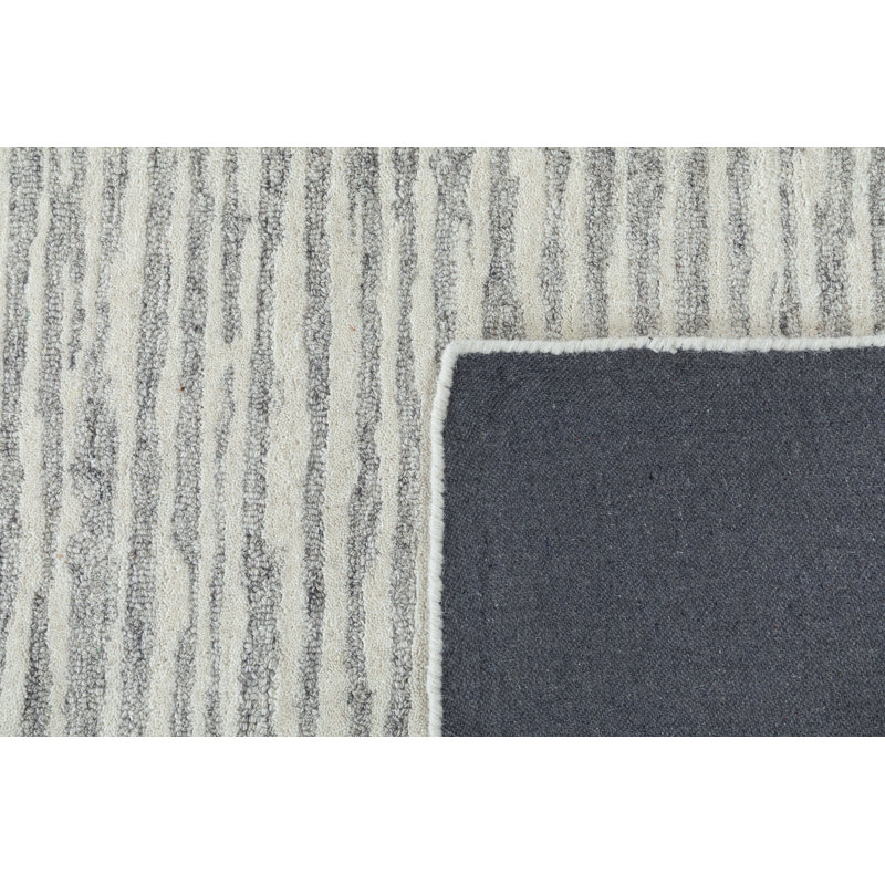 Silt Hand Tufted Area Rug, Rectangle 5' x 8'