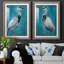 Great Blue Heron I - ensemble de 2 peintures-49015167-49015163-106126464