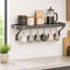 Gourmet Handcrafted Bookshelf Wall Mounted Pot Rack-722633908