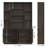 74.8'' H Storage Bookcase With 10 Open Shelves-954891149