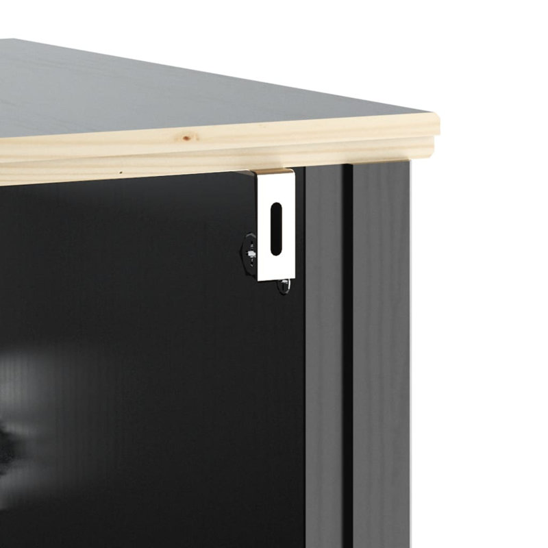 Altabelli Freestanding Bathroom Cabinet, Black