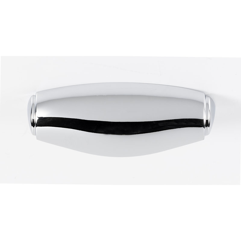 Royale 3" Center to Center Cup/Bin Pull, Polished Chrome, 3''