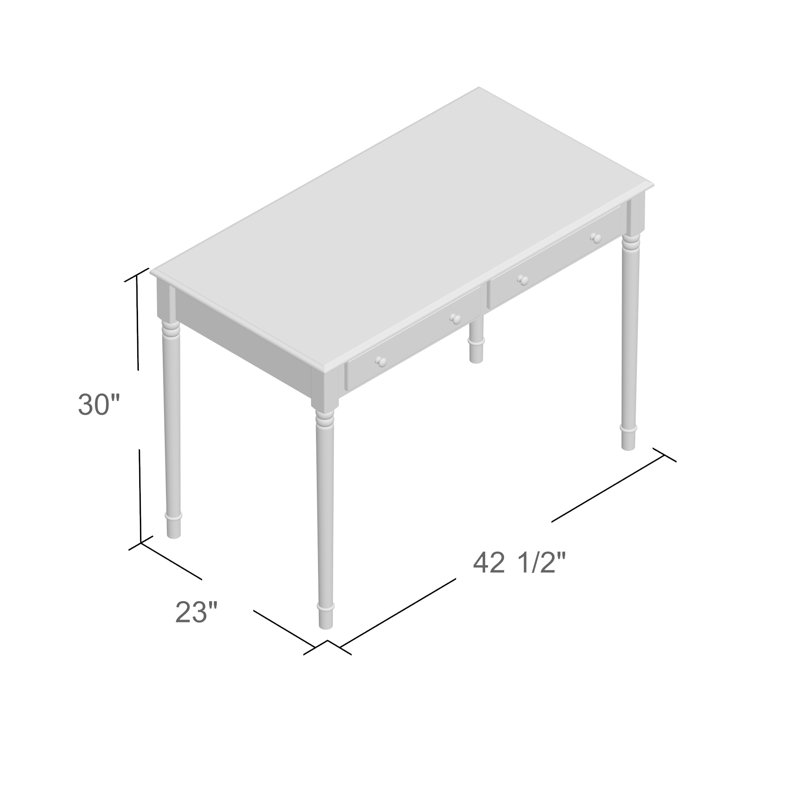 Writing Desk, Black