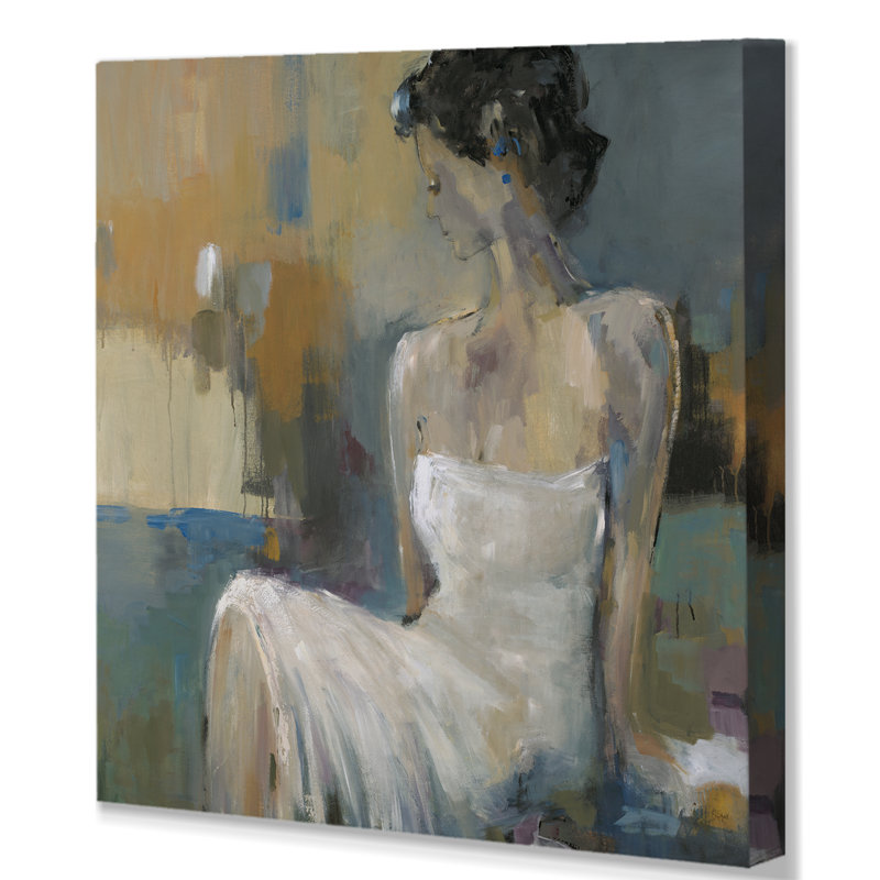 « contemporain moment i », reproduction d’art sur toile tendue, H 16 po x l 16 po x P 1 po