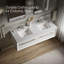 Meuble-lavabo 60 po avec comptoir en quartz, évier et quincaillerie Enivo Enivo-68710103