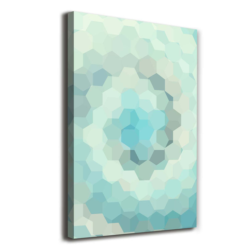 Abstraction Background - Wrapped Canvas Print