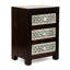 Table de chevet 3 tiroirs