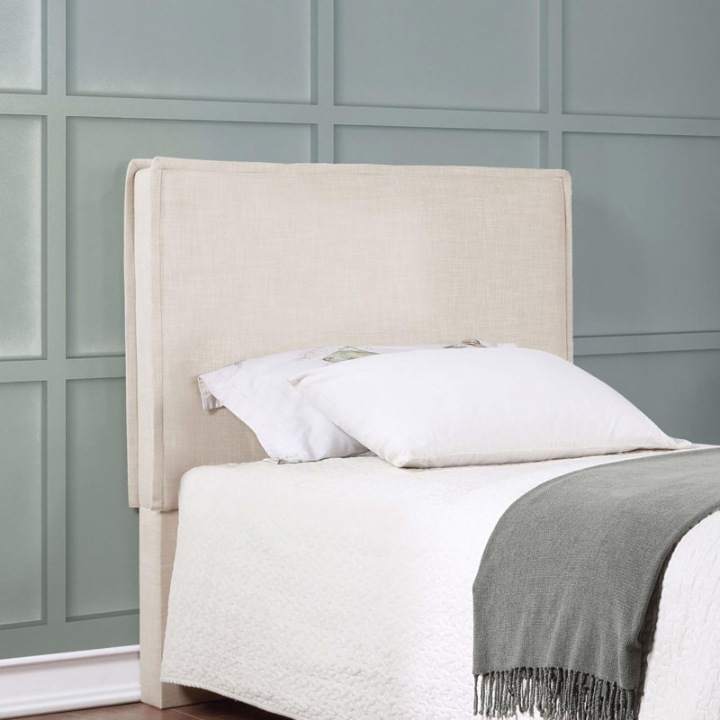 Sand Headboard With Flange Detail, Twin