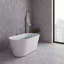 Baignoire autoportante 54 "avec drain interne Streamline-108964846