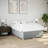 Ebern Designs Bed Frame Without Mattress Dark Gray Twin XL Fabric-983510883-983510884