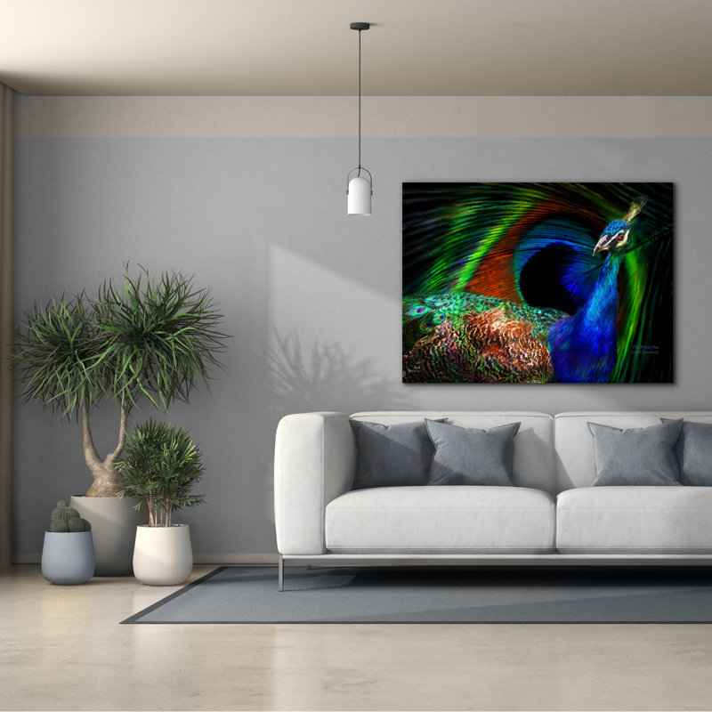 «Epoud Graffiti» «The Proud One» par Carol Cavalaris, art mural sur toile, 54 po x 40 po