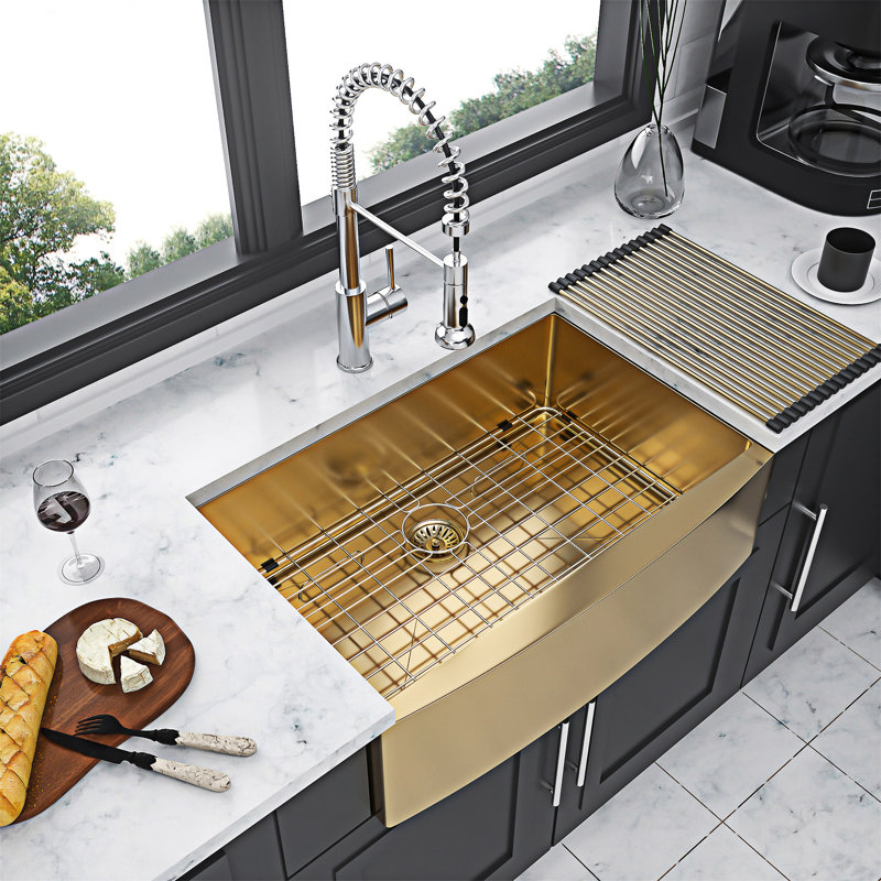 Farmhouse Apron Front Kitchen Sink