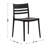 Commercial All-Weather Resin Stack Chair With Slatted Backrest-1642845536