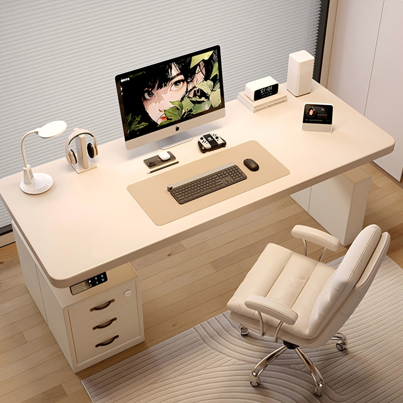 Bureau réglable 62,2 po, H 51,18 po x l 62,99 po x P 31,5 po