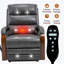Fauteuil inclinable électrique gris Powerair