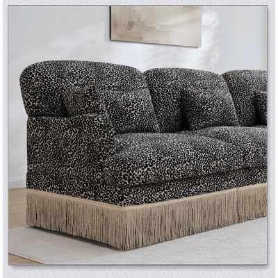 Canapé Comfy Chenille Leopard