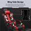 Fauteuil de jeu ergonomique avec coussin lombaire de massage-2022142491