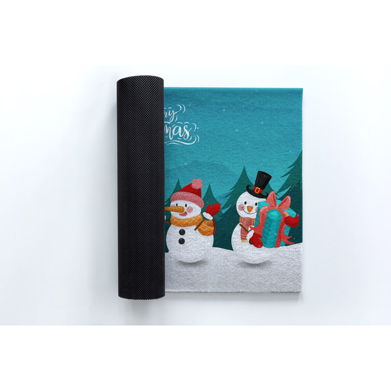 Non-Slip Christmas Outdoor Doormat