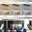 16 Lights Rectangular Modern Glam Chandelier-94087797
