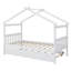 Lit en bois avec couchette-2020289613