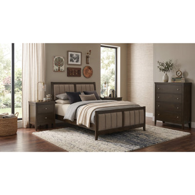 Wilder Dark Cocoa Queen 4-piece Bedroom Set