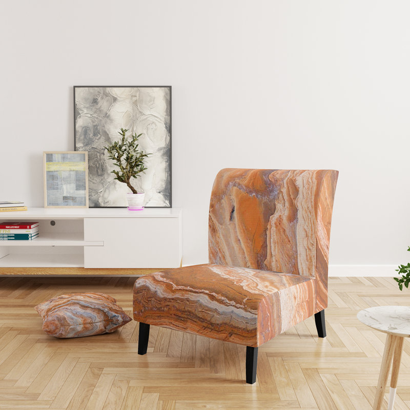 Fauteuil de chambre rembourré Mid-Century