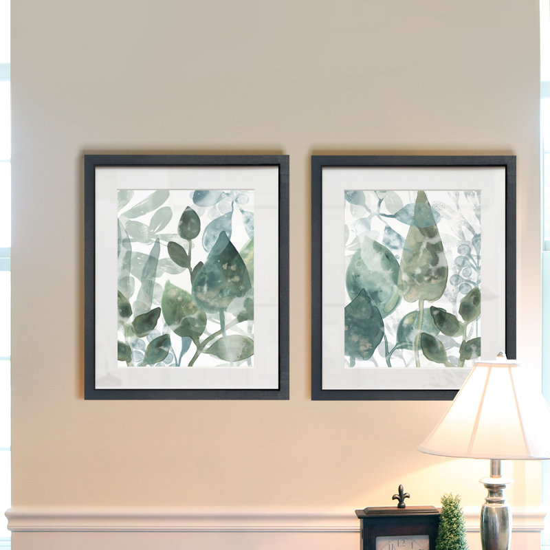 Reproduction d’art, ensemble de 2 reproductions d’art sur papier