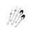 Pfaltzgraff Yorkshire 20 Piece Flatware Set, Service For 4, 18/10 Stainless Steel