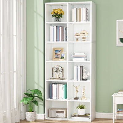Zendaya 71.65''H × 23.62'' W Cube Bookcase