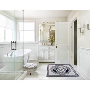 Porcelain Floor Tile with a 48" x 48" Center Piece